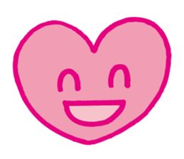 Kawaii heart sticker #4575392