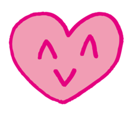 Kawaii heart sticker #4575394