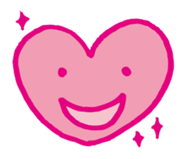 Kawaii heart sticker #4575396