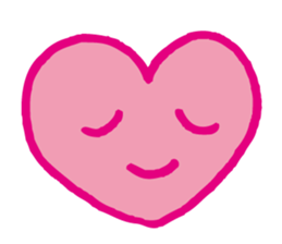 Kawaii heart sticker #4575404