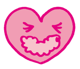 Kawaii heart sticker #4575406