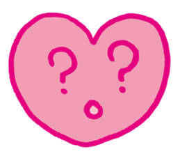 Kawaii heart sticker #4575408