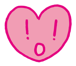 Kawaii heart sticker #4575409