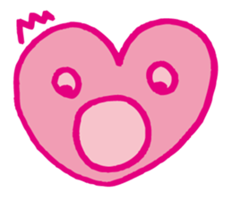 Kawaii heart sticker #4575412