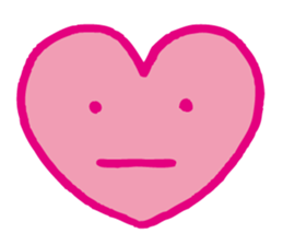 Kawaii heart sticker #4575416
