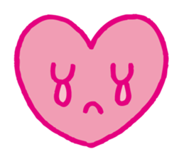 Kawaii heart sticker #4575424