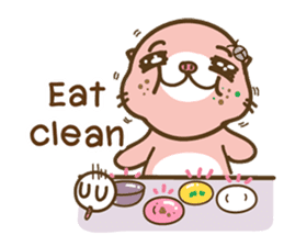 I'm not a PIG:Let's get on diet [EN] sticker #4575649