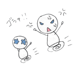 shiratama girl sticker #4575987