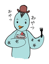 Mint Bird sticker #4576082