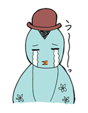 Mint Bird sticker #4576094