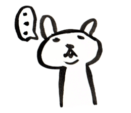 85% dull rabbit sticker #4576200