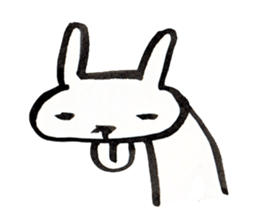 85% dull rabbit sticker #4576226