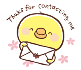 Message of Dolliy&Chappy (English.ver) sticker #4576314