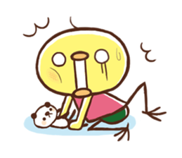 Message of Dolliy&Chappy (English.ver) sticker #4576349