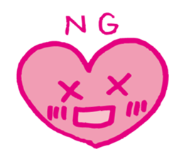 Kawaii heart2 sticker #4576617