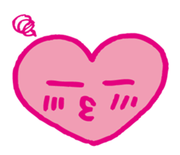 Kawaii heart2 sticker #4576628