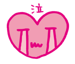 Kawaii heart2 sticker #4576629