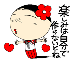 Everyday schoolgirl  4th with Koke-ko sticker #4576870