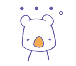 Daily life of a polar bear sticker #4577004