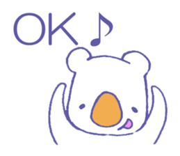 Daily life of a polar bear sticker #4577023