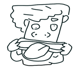 White Eyes sticker #4577035