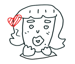 White Eyes sticker #4577038