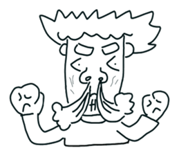 White Eyes sticker #4577039