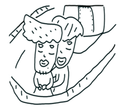 White Eyes sticker #4577040