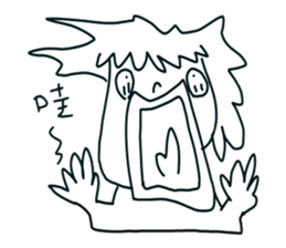 White Eyes sticker #4577041