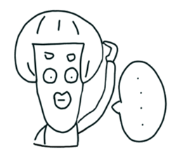 White Eyes sticker #4577042