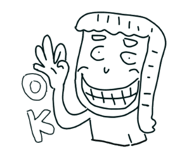 White Eyes sticker #4577054