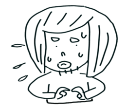 White Eyes sticker #4577055