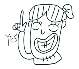 White Eyes sticker #4577064