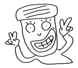 White Eyes sticker #4577069