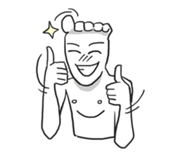 AsB - Feet Face sticker #4577401