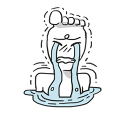 AsB - Feet Face sticker #4577410