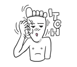 AsB - Feet Face sticker #4577427