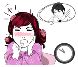 Daily life of Mr. Cool sticker #4577478