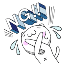 The 3D character cat sticker #4578395