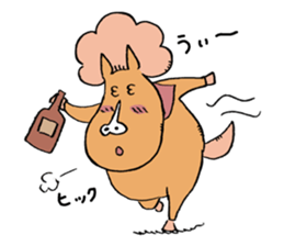 permanent_horse sticker #4578828