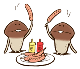 Funghi Manga Sticker sticker #4578857