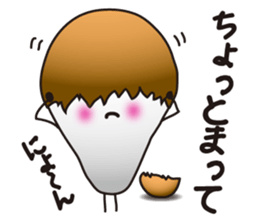 Fairy of a boiled egg sticker #4578964