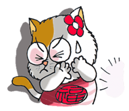 Lucky cat (TAIWAN) sticker #4579240