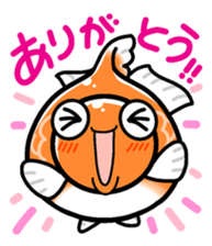 Feelings of goldfish sticker #4579875