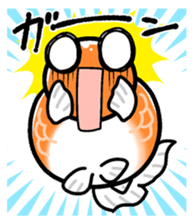 Feelings of goldfish sticker #4579879