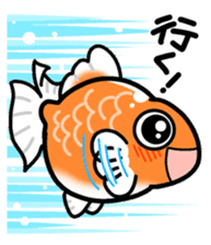 Feelings of goldfish sticker #4579884
