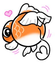 Feelings of goldfish sticker #4579887