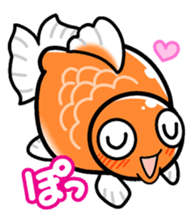 Feelings of goldfish sticker #4579888