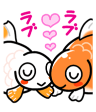 Feelings of goldfish sticker #4579891