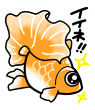 Feelings of goldfish sticker #4579893